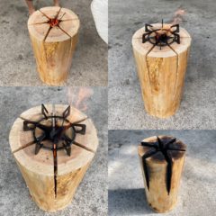 河内材の スウェーデントーチ