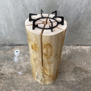 ひのきのスウェーデントーチ 五徳付き