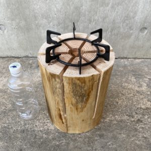 杉のスウェーデントーチ 五徳付き