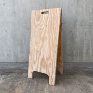 立看板　24mm合板 (高さ100cm幅44cm)